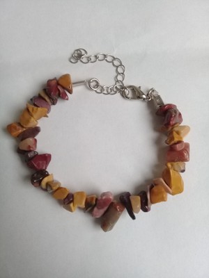 MONKAY JASPER STONE BROKEN NATURAL STONE BRACELET