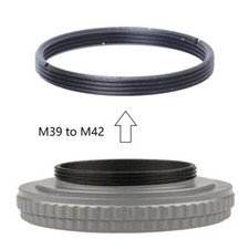 M39 to M42 Screw Mount Adapter Ring for Leica L39 LTM Lens to Pentax M39-M42