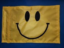Custom Smiley Face Replacement Safety Flag ATV UTV Recumbent Trike Made to fit
