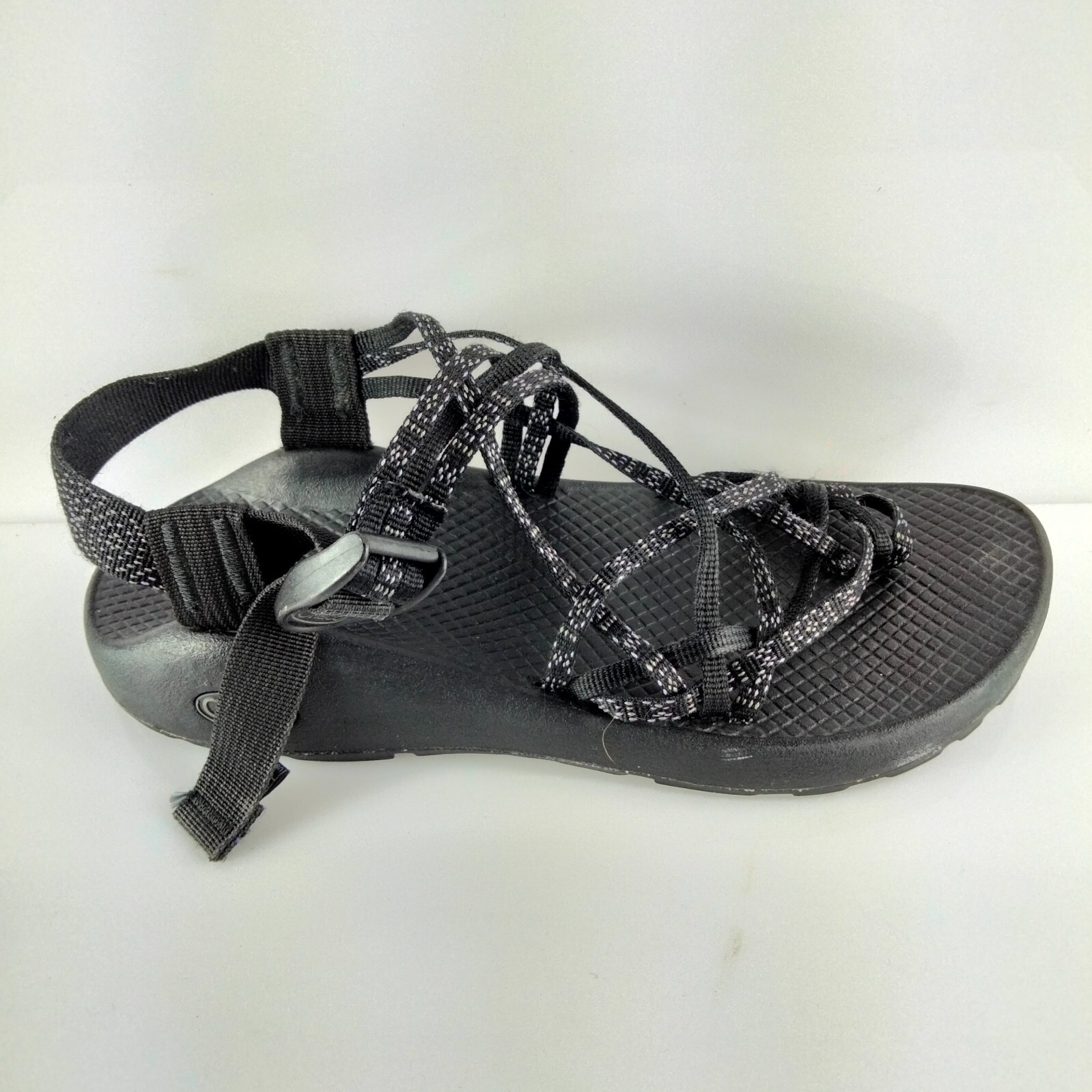 APL Scarpe sandalo Chaco Yampa ZX3 donna taglia 8 nere con fibbia antiscivolo escursionismo trail