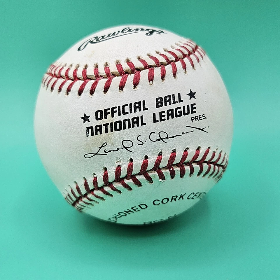 SANDY ALOMAR JR. INDIANS HOF SIGNED AUTOGRAPHED M.L. BASEBALL 6/1996 - Image 4 of 4