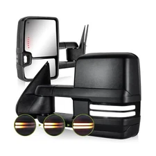 Switchback Towing Mirrors for 2003-2007 Chevy Silverado Tow Mirrors GMC Sierr...