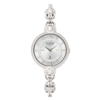 Versus Versace Uhr Les Docks VSPLL0119 Damenuhr Edelstahl Silber Armbanduhr NEU