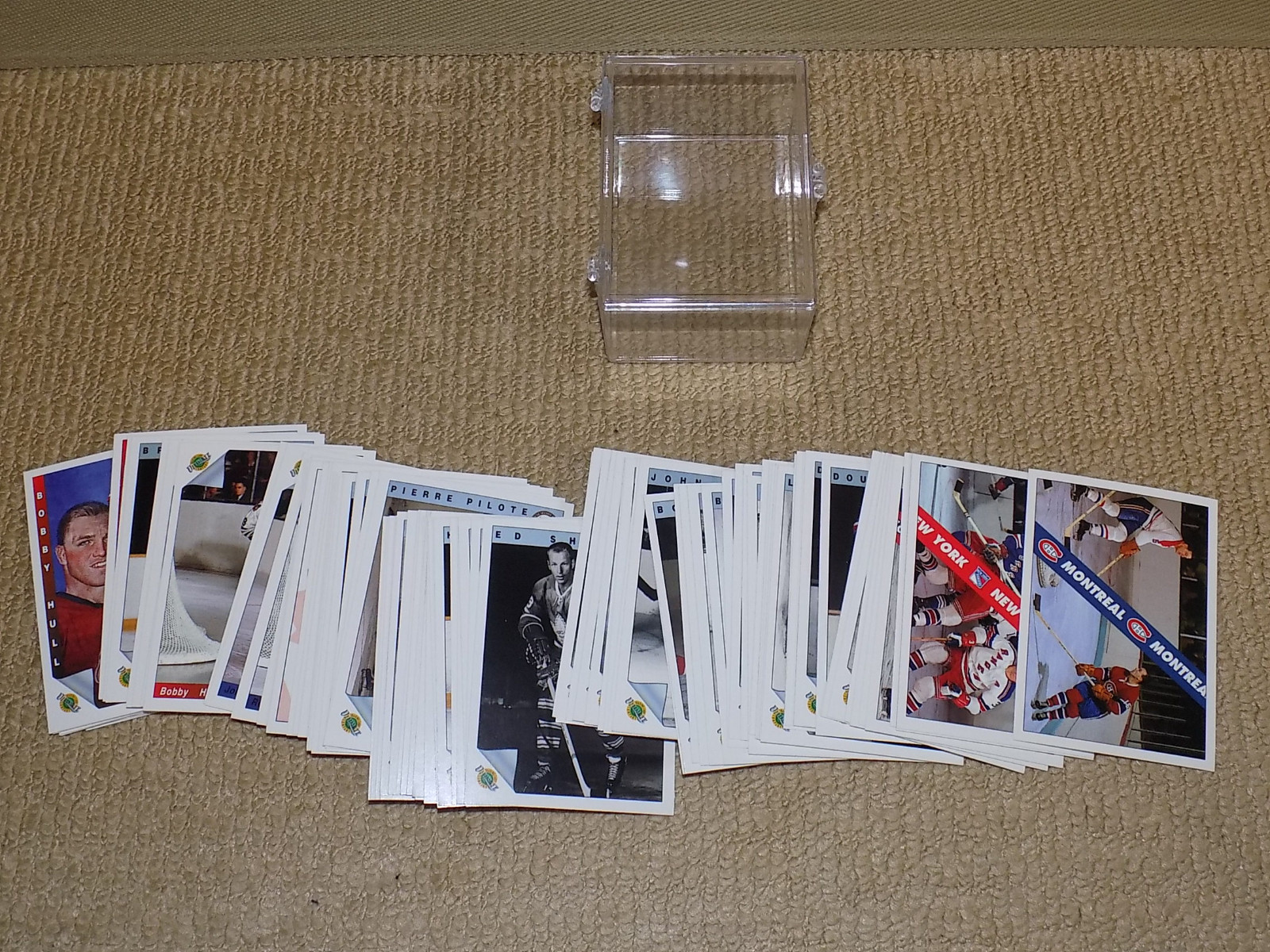 1992 ULTIMATE TRADING CARD COMPANY 75TH ANNIVERSARY 100 HOCKEY TRADING