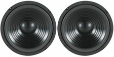 NEW 2 8" Woofer Speakers Replacement 8ohm Bass Woofer Home Audio PAIR 8inch