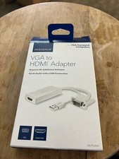 Insignia VGA to HDMI for Laptop PC Desktop Adapter for TV Monitor Display device