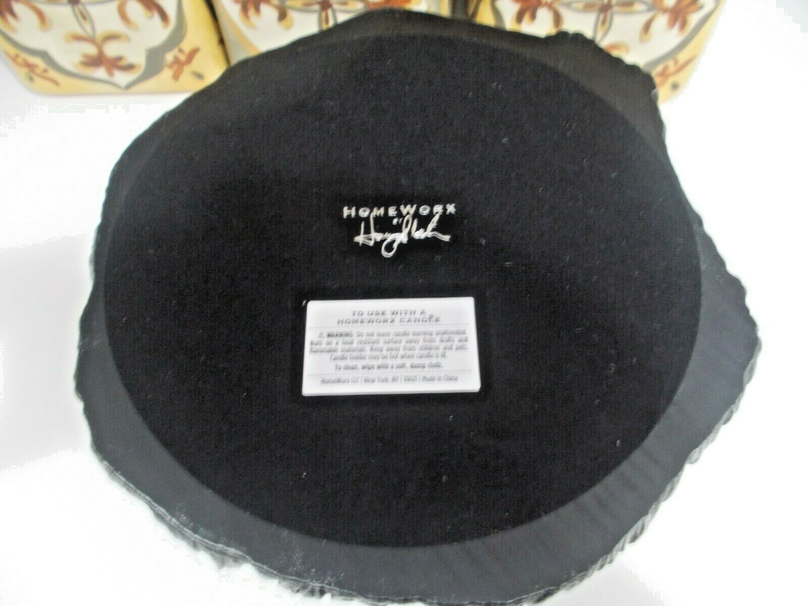 Homeworx by Harry Slatkin HALLOWEEN Candle Holder HAUNTED TREE