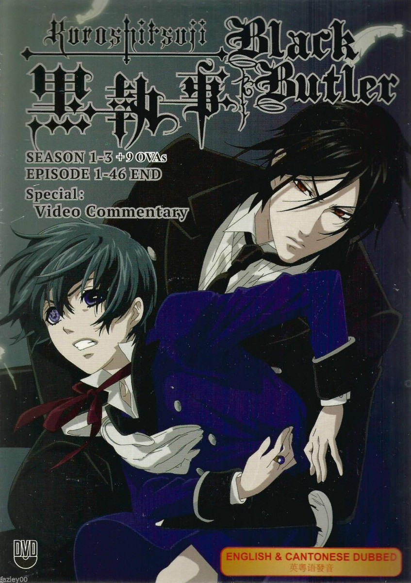 Ending Black Butler S1 Anime DVD Black Butler:Kuroshitsuji Season