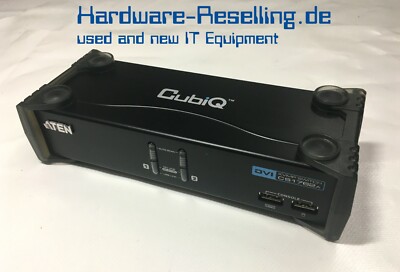 ATEN CS1762A SCHWARZ 2-Port USB 2.0 DVI KVM Switch