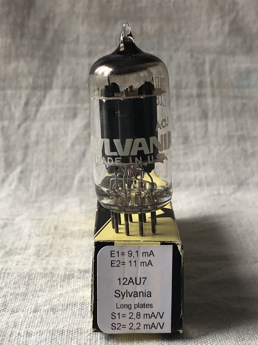 ECC82, 12au7 Sylvania Vacuum Tube, lampe, Röhre, Valve