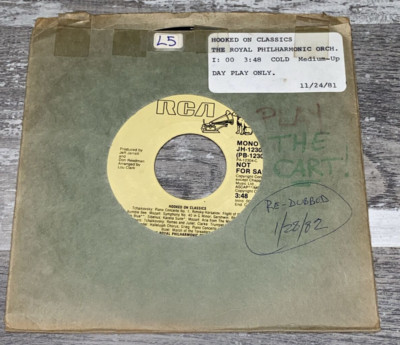 The Royal Philharmonic Orchestra Hooked On Classics Dj Single Record Jukebox 45