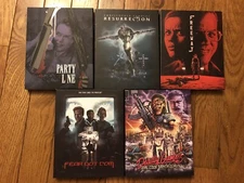 VINEGAR SYNDROME Lot Of Five Blu-Rays OOP w/slipcover *please Look* Freeway