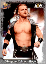 HANGMAN ADAM PAGE 2022 Upper Deck AEW #58 All Elite Wrestling Card
