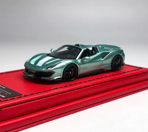 RW 1:64 488 Pista Convertible Super Racing Sport Modell Diecast Resin Auto Neu - Bild 5 von 10