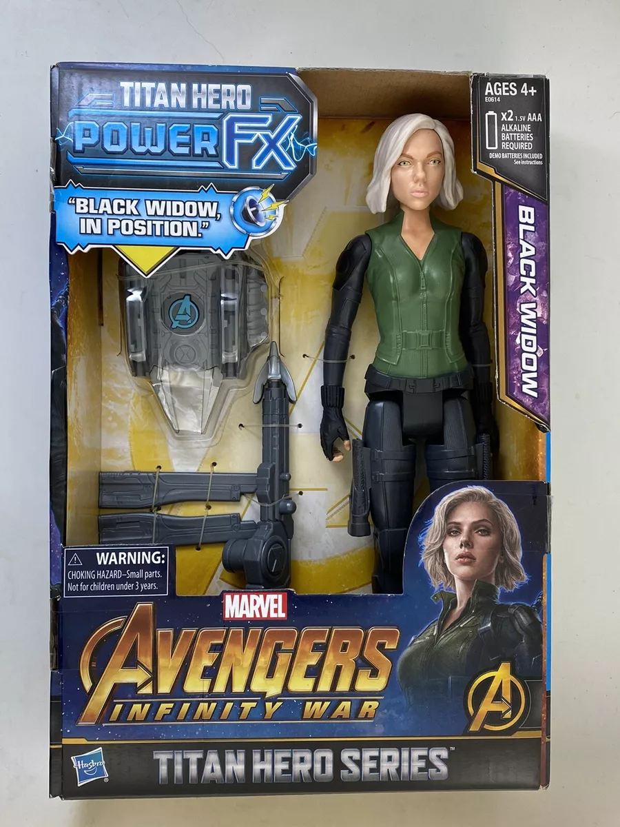 Marvel Avengers: Infinity War Titan Hero Power FX Black Widow Reputable  Seller