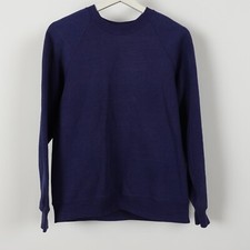 Vintage 90s Lee Sturdy Sweats Blank Crewneck Sweatshirt Medium Made USA Raglan