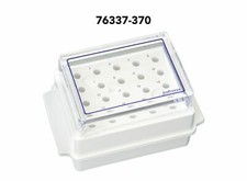 VWR 76337-370 Benchtop Cryogenic Chiller Racks Tubes 20×1.5/2.0 ml, 20×0.5 ml