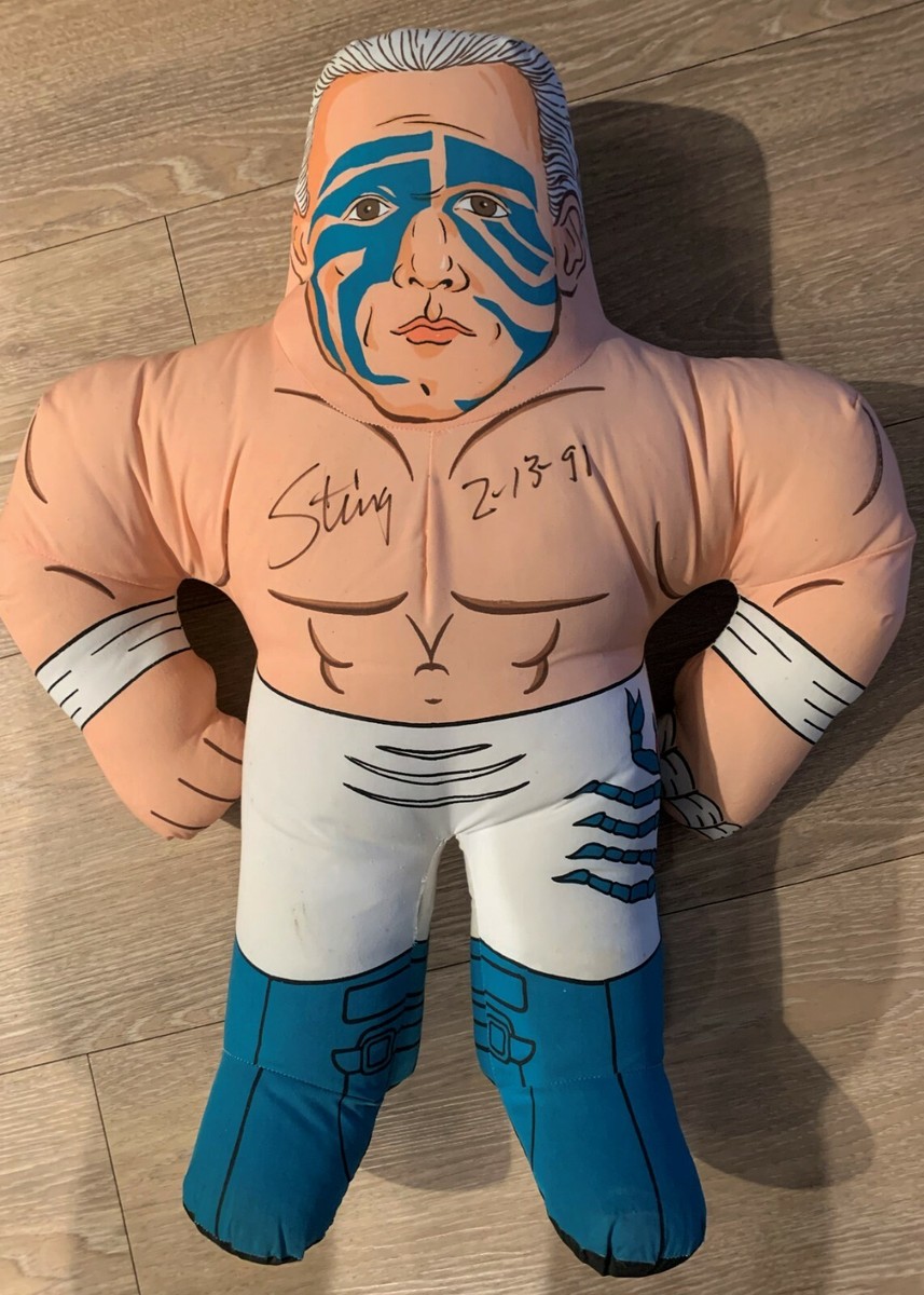 STING - Wrestling Buddies Plush - TOYMAX - SIGNED | eBay