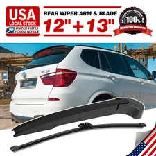 Rear Window Windshield Wiper Arm & Blade Set For BMW X3 F25 2011-2017 Exact Fit