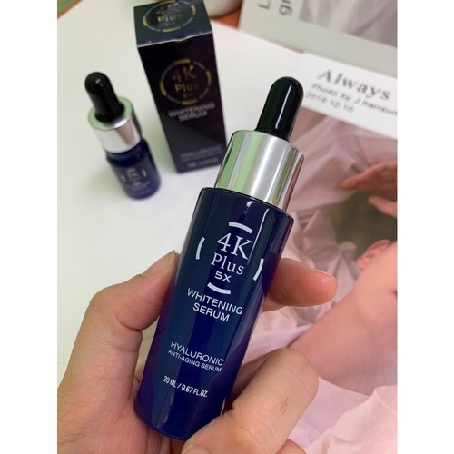 4K Plus 5X Collagen Whitening Serum Hyaluronic Anti Aging Serum 20ml x 3 - Picture 4 of 5