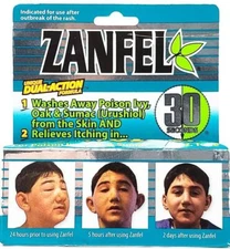 ZANFEL Poison Oak & Sumac Wash 1 Oz Tube