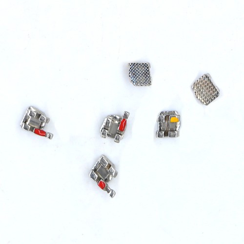 10 Packs Dental Orthodontic Black Board Mental Bracket Brace 20Pcs/Pack 8 Sizes - 第 6/31 張圖片