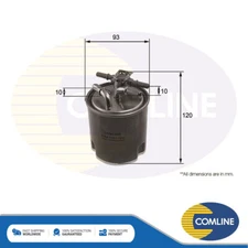 Fits Nissan Qashqai NV200 X-Trail 1.5 dCi 2.0 Fuel Filter Comline