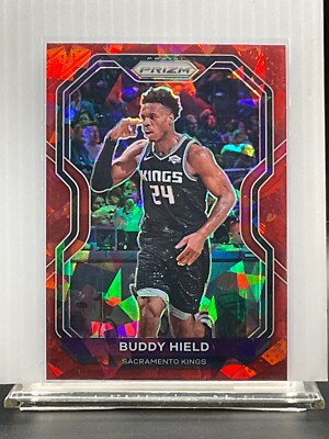 2020-21 Prizm Basketball - Buddy Hield - Red Cracked Ice - Kings