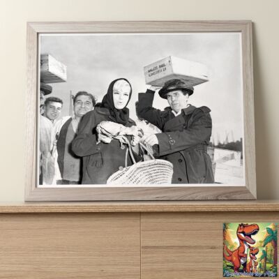 Billingsgate Diana Dors Michael Bentine: professionelles Foto 10''x8''
