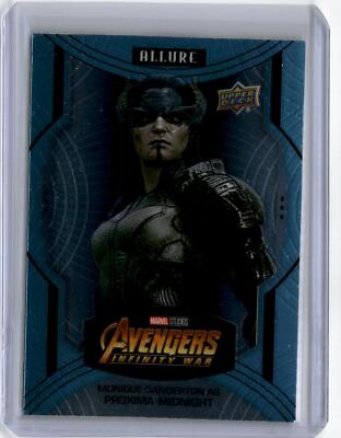 2022 Upper Deck Allure Marvel Studios Monique Ganderton as Proxima Midnight #115