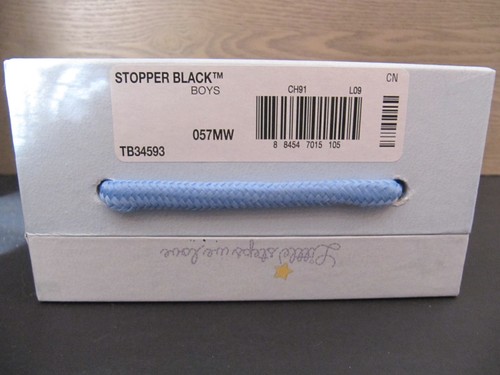 Robeez Soft Sole Leather Boys Stopper Black Shoes Size 5-6 Years - BRAND NEW - Picture 5 of 5