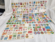 Lot of vintage 1980s STICKER SHEETS Scholastic Troll book club holidays