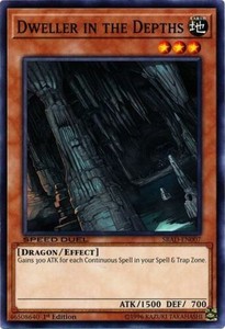 Dweller in the Depths - SBAD-EN007 - Common - 1st Edition x3 - Near Mint
