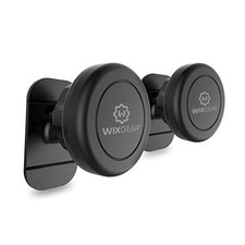 Magnetic Car Mount 2-Pack - Universal Stick-On Dashboard Magnetic Phone