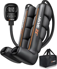 Air Compression Leg Recovery Boots : Dual-Power Sequential Medium 