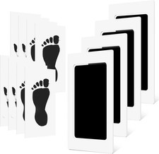 Cornice Impronte Mani E Piedi IPiccoli - Regalo Nascita O Battesimo, Per Ricordi Indelebili - Foto 9