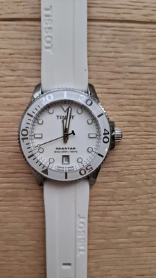 Tissot Seastar 1000 36mm White Dial Stainless Steel ungetragen - Bild 1 von 4