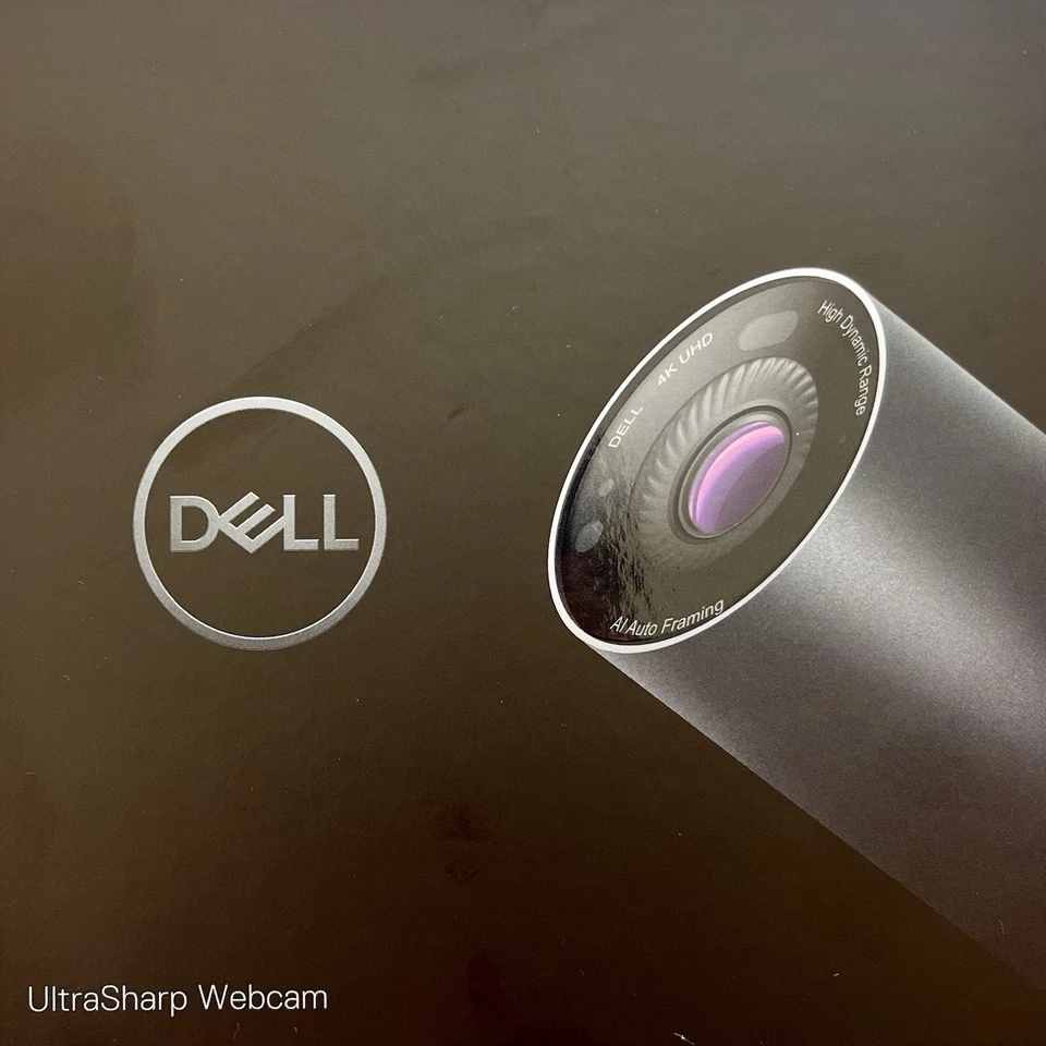 Dell Webcam WB7022 UltraSharp 8.3MP Ultra HD UHD Premium 4K Neu Teams Schwarz ✅ - Bild 3 von 4