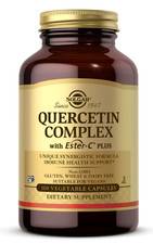 Quercetin Complex with Ester-C Plus 100 Vegetable Capsules Solgar