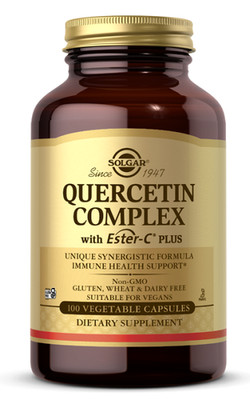 Quercetin-Komplex mit Ester-C Plus 100 Gemüsekapseln Solgar