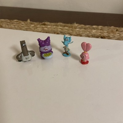 Set of 4- CHOWDER RARE 1/64 SCALE 1'' MICRO FIGURE MUNG DALL,SHNITZEL,PANINI