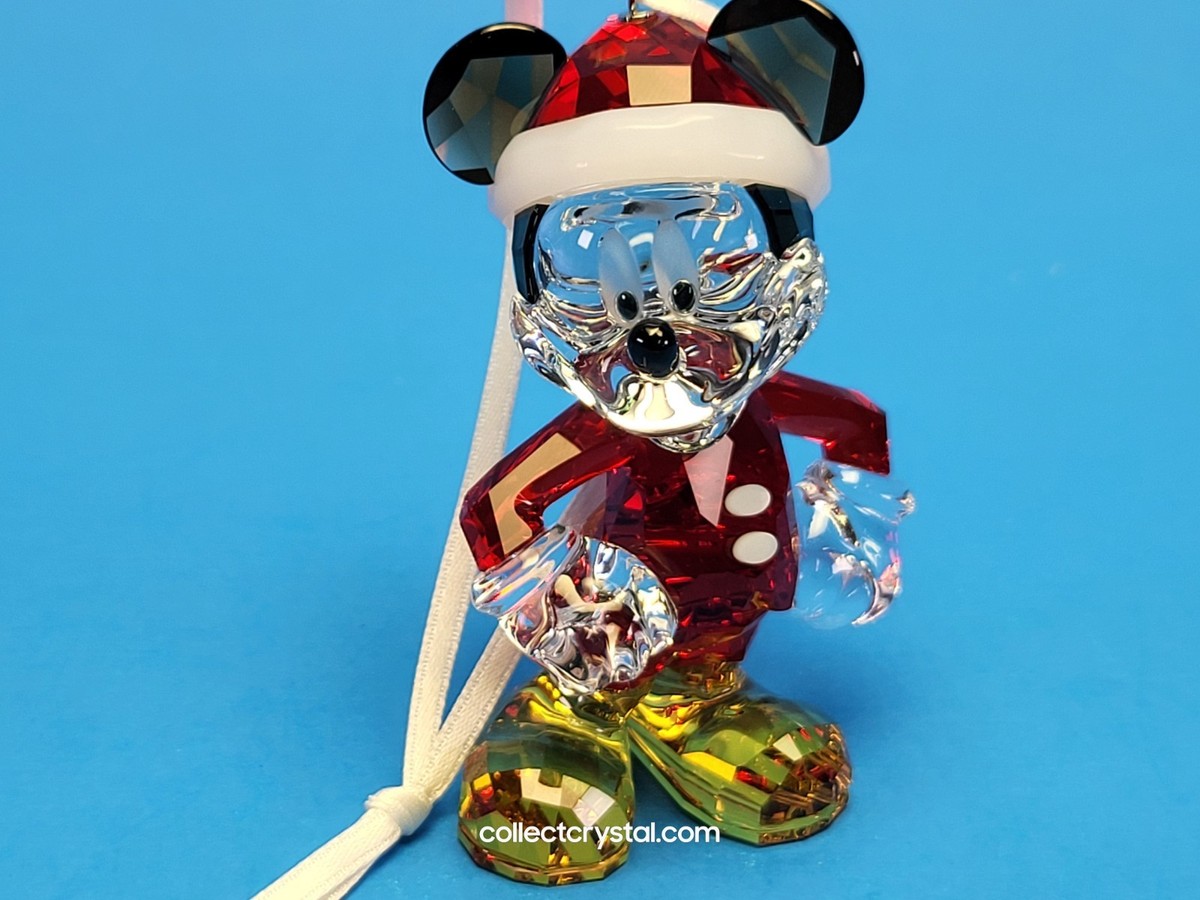 専用♡スワロフスキー♡ ミッキーマウス サンタ Swarovski Disney Mickey Mouse Santa Ornament MIB # 5004690 | eBay