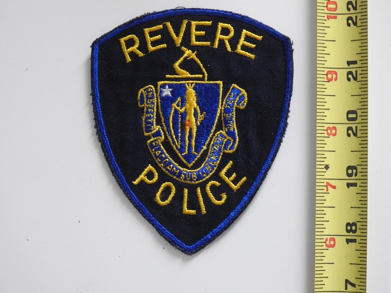 Revere, Massachusetts Police patch, indian