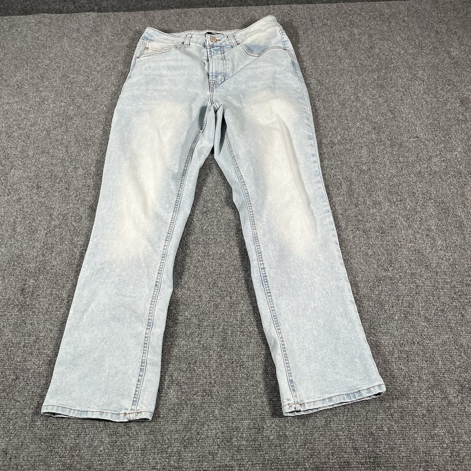 Frye Women's Cuffed Crop Jean 6/28 Denim (1859395) Light Wash Preppy Summer Boho