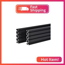 2PCS 20 Series T Slot 2080 Aluminum Extrusion Profile 23.6'',European Standard A