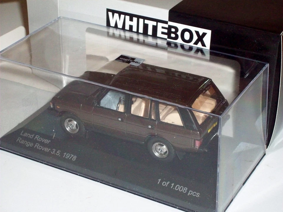 IXO/WHITEBOX 1/43 LAND ROVER RANGE ROVER 3.5 1978 Brown Limited Edition 1008 pcs - Immagine 3 di 4