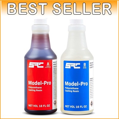 Model-Pro 32 Oz 2-Part Polyurethane Casting Resin Kit for Pro & Beginner Artists