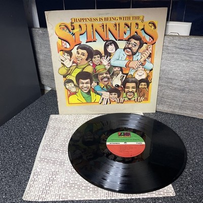 Spinners Happiness is Being With the Spinners LP 1976 [Atlantic SD