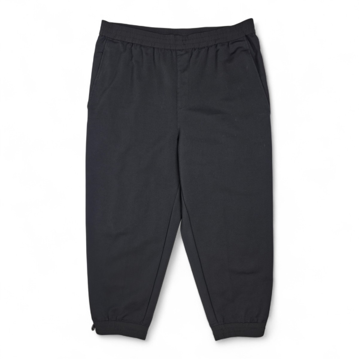 Blackbarrett Neil Barrett Cropped Jogger Pants Black Tapered