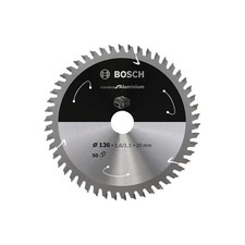 Bosch S&auml;geblatt Standard for Aluminium Akku 136x1,6/1,1x20 Z50, 2608837754